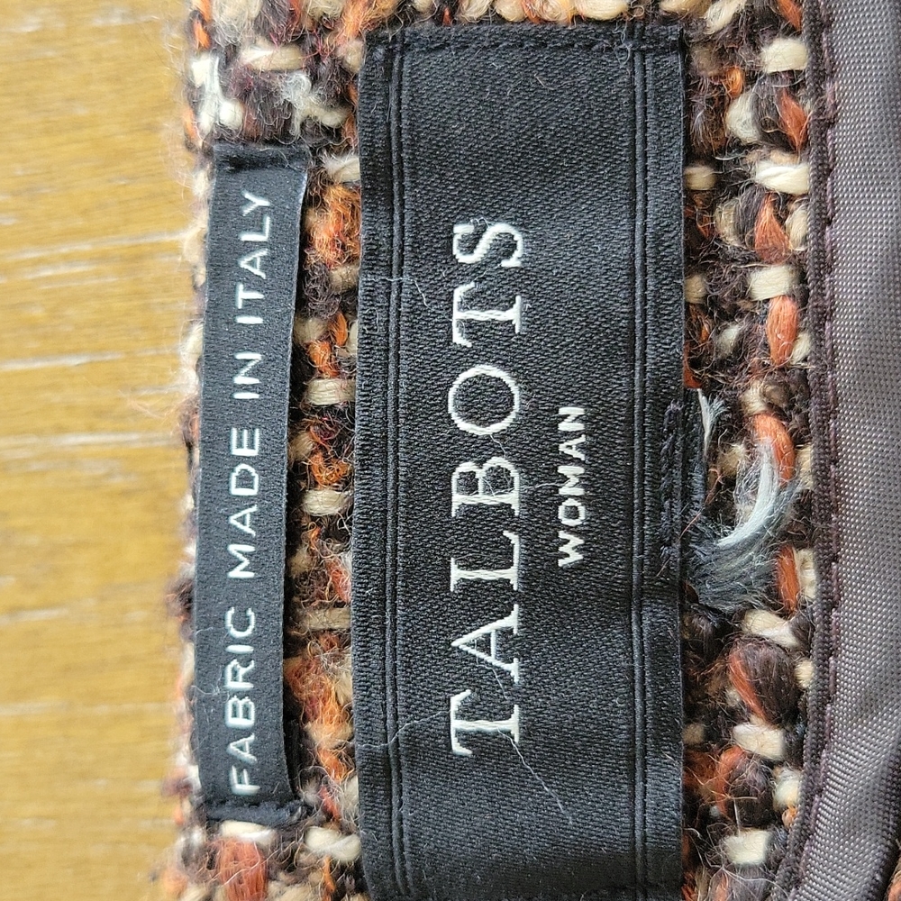 Talbots Tweed Lightweight Jacket - image 8